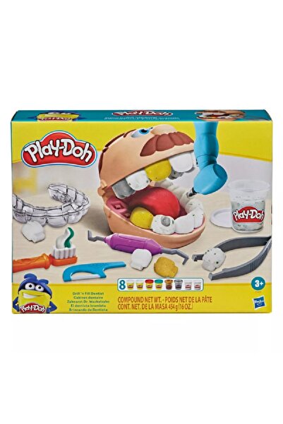 Hasbro Play-Doh Non-Toxic Drill 'N Fill Dentist Toy Multicolor