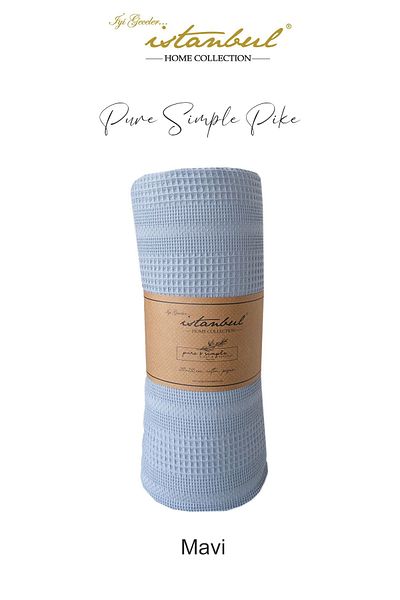 İyi Geceler İstanbul 100% Cotton Pure Simple Double Pique 210X235 cm