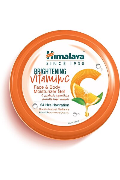 Himalaya جل مرطب للوجه والجسم بفيتامين سي المفتح منذ عام 1930