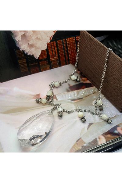 SIC MODA Colier cu Pandantiv Cristal CO12