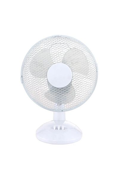 Rovitech Ventilator de birou Rovitech, 3 trepte de viteza, 30cm, 35W, alb
