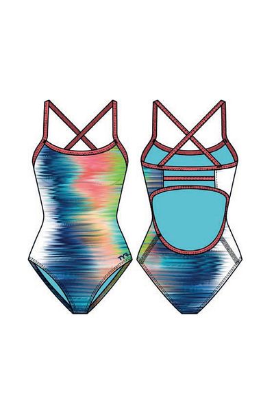 TYR Durafast Elite. ®   Tf Girl's Swimsuit - Bravura