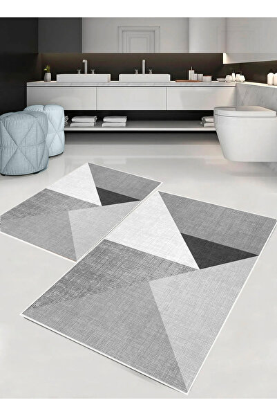 palermo home Set de covorașe de baie, cu bază antiderapantă.2 piese,1buc(60x1...