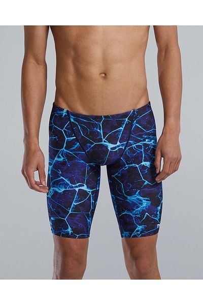 TYR Durafast Elite. ®   Boy's Swimsuit - Synapse (Blue)