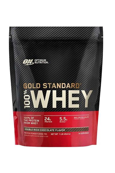 Optimum Nutrition Gold Standard 100% Whey Double Rich Chocolate 1 Lb 454 G