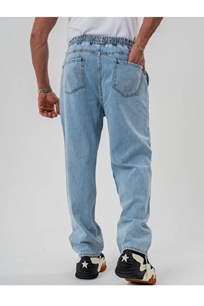 Butik Karaca KOPYA - Kopya - Kopya - Erkek Fit Jeans Lastik Kemer Jaggir Cargo Kot Pantolon