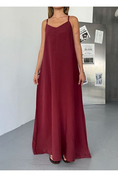 NEAR Maxi Dress with Strap – Oversize Comfortable Fit, Summer Breathable Non-Sweating Fabric
