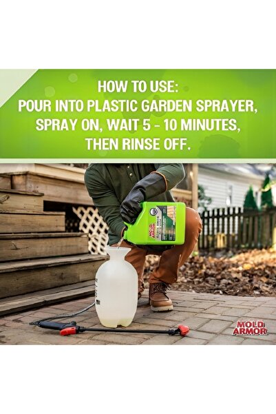 Armor ALL Mold Armor Microban Foaming Technology E-Z Deck Fence and Patio Wash 3.79 Liter FG505M