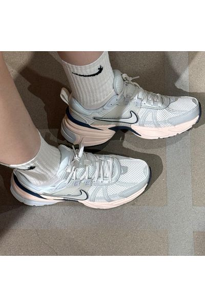 Nike V2K Run Cream Walking Shoes Sportie