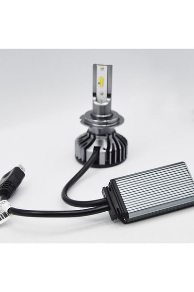TECHSTAR Set of 2 Techstar® P8 Auto LEDs, H7, 40w, 4000 Lumens, 6500K, AUTO, 12-24 Volts, ZES, Canbus, Copper