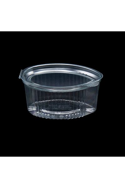 Dispoza Plastic Leakproof Sauce Container with Lid 80 Cc (100 Pieces) – Disposable, Food Compatible Transparent Sauce Container