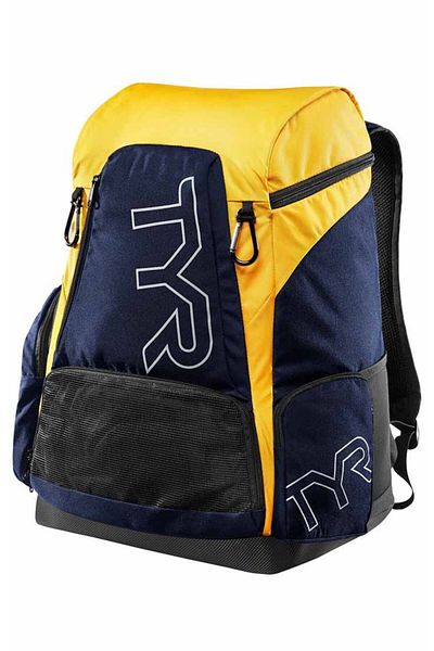 TYR Alliance 45L Backpack (Yellow/Navy)