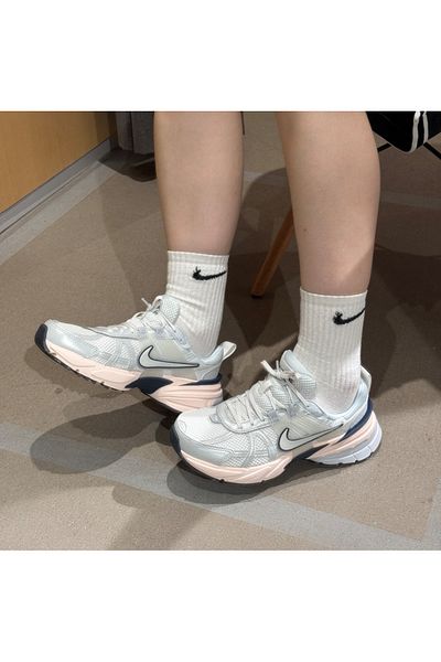 Nike V2K Run Cream Walking Shoes Sportie