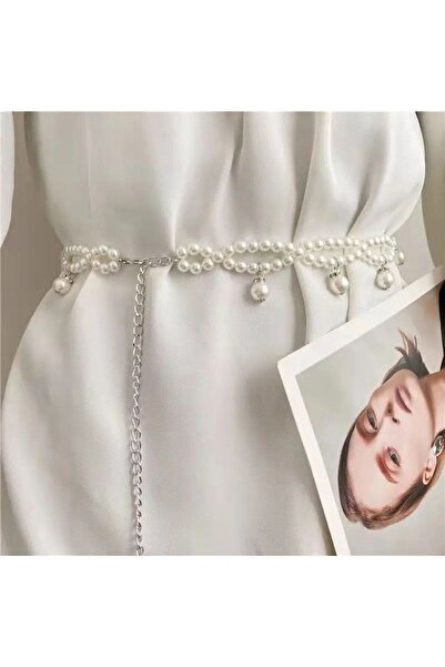 Genel Markalar Şıklığı ve Zarafeti Yansıtan İncili Kadın Bel Kemer