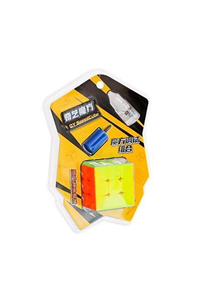 NEWBRENDHOME ألعاب تعليمية 31021 QY 3X3 مجموعة مكعبات السرعة مع مفك براغي وزي...