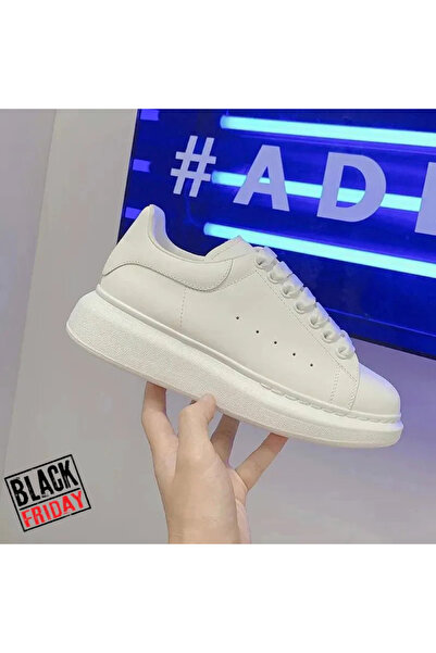 Casual Women's casual sneakers, made of eco-leather, The Most Wanted, white