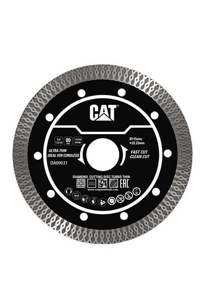 Caterpillar CAT DA09031 Diamond Cutting Disc – Thin Turbo 115mm