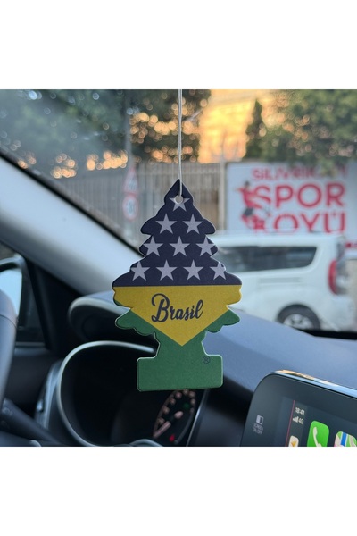 Korkmaz Oto Market & Aksesuar Dekor Asma Kağıt Koku 5’li Brazil