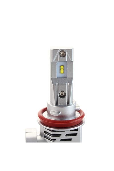 TECHSTAR Set of 2 Techstar® M3 Auto LEDs, H11, 40w, 8000 Lumens, 6500K, AUTO, 12-24 Volts, ZES, Canbus, Coppe