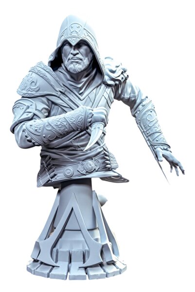 Miyazaki Premium Ezio Auditore da Firenze Büstü | Assassin's Creed Koleksiyonu
