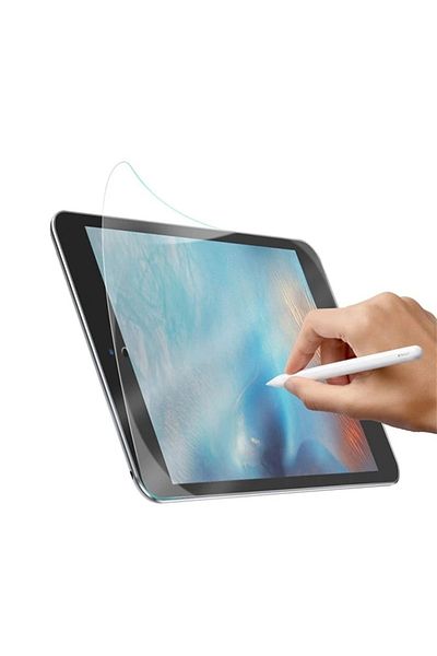 ETC Ally for iPad Pro 12.9 Inch 2017 Paper Like Film Shock-Absorbing Pet Screen Protector-(5775) - Myg3725-9503