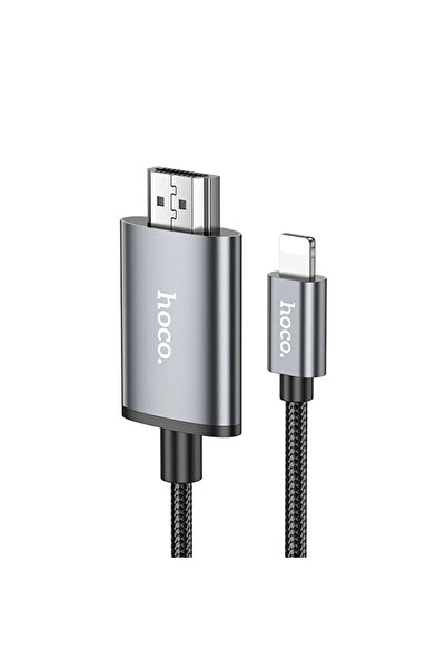 toyigoo محول هوكو UA27 لتحويل لايتنينج إلى HDMI HDTV (4K 30Hz) كابل-(5775) TY...