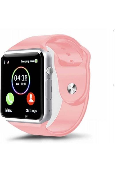 TECHSTAR Ceas inteligent ® A1, cameră, ecran de 1,54 inci, Bluetooth, compatibil cu cartela SIM și MicroSD, apeluri, Pi
