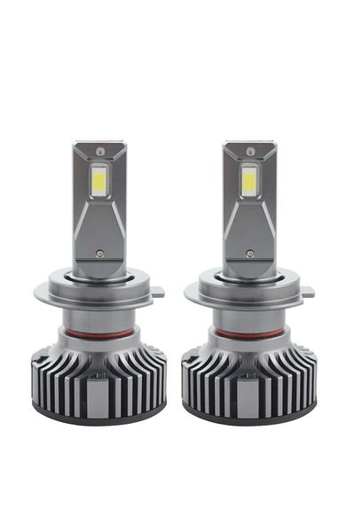 TECHSTAR Set of 2 Techstar® K9 Auto LEDs, H7, 50w, 6000 Lumens, 6500K, AUTO, 12-24 Volts, CSP, Canbus, Copper