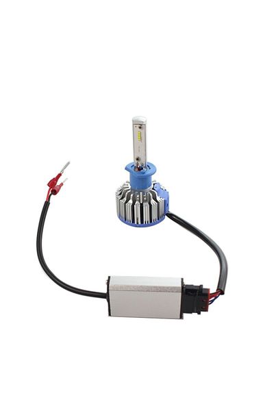 TECHSTAR Set of 2 Techstar® T1, H1, 35w, 8000 Lumens, 6000K, AUTO, 12-24 Volts, CREE, Canbus, Aluminum Radiat