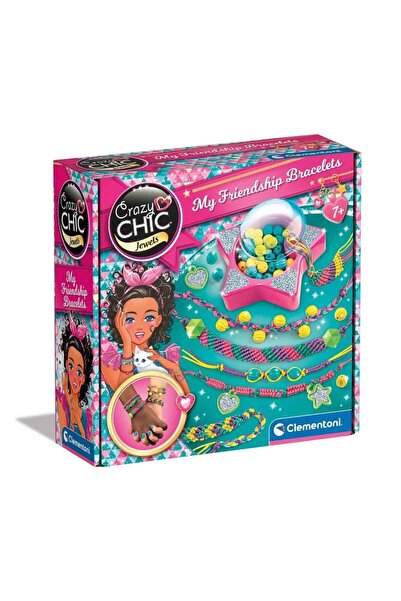 NEWBRENDHOME ألعاب تعليمية تفاعلية 18747 كريزي شيك - أساور الصداقة للفتيات وا...
