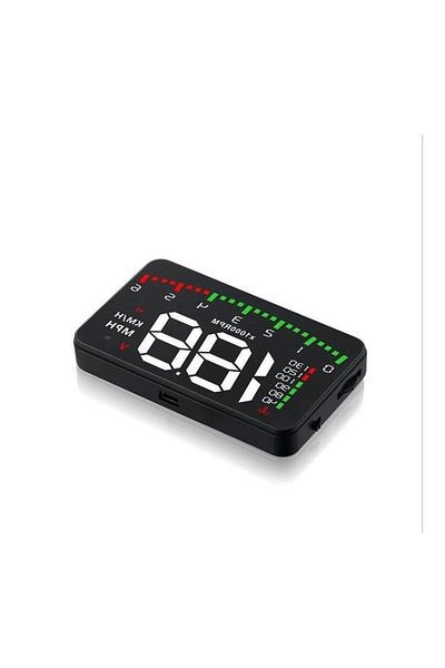 TECHSTAR Ecran HUD Head-up Display, proiector parbriz, afișaj cu informații multiple, conexiune OBD2