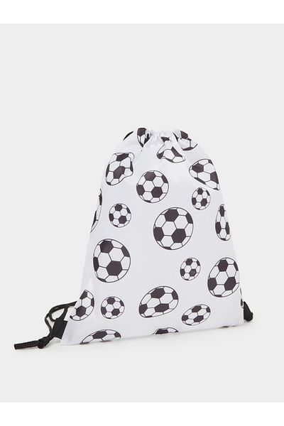 Styli Graphic Printed Backpack with Drawstring Closure