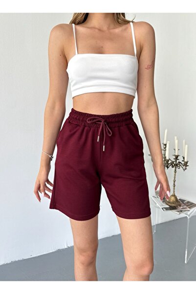 NEAR Women's Modal Fabric Mid Length Lace up Shorts – Soft, Breathable, Summer Comfortable Home and Casual Shorts