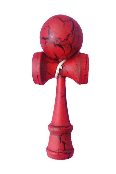 BV Kendama profesională negru-roșu, 6KD