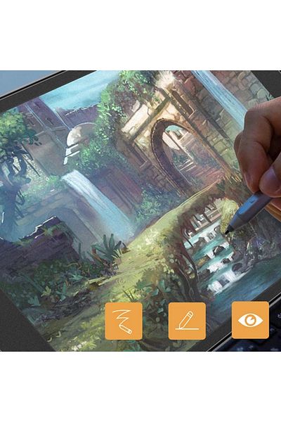 ETC Ally iPad 10.2 Paper Like Film Shock-Absorbing Pet Screen Protector (2021-2020-2019)-(5775 - Myg2700-6684