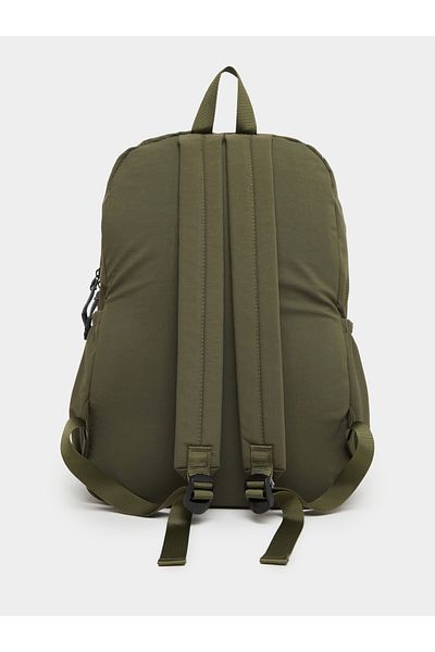 Styli Solid Patch Detail Backpack with Zip Closure