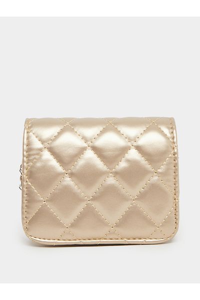 Styli Embellished Crossbody Bag with Chain Strap