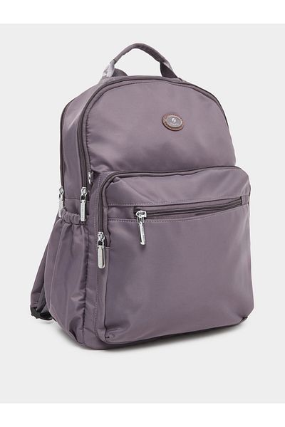 Styli Patch Detail Backpack with External Pockets