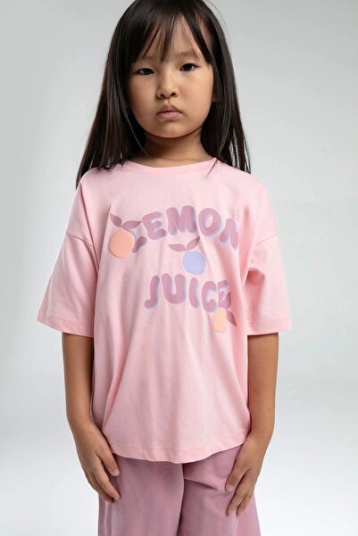 Rolypoly Girl's Orange Bermuda Suit