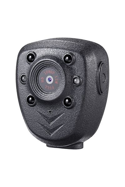 TECHSTAR Action Camera Techstar® Body Cam, FullHD 1080P, 16GB Internal Memory, Night Vision, USB Type-C