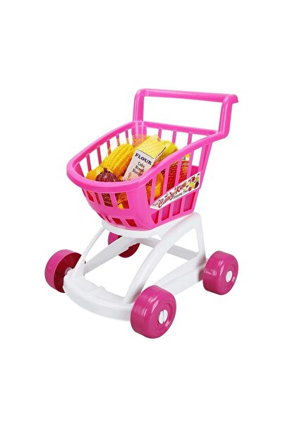 SPOR35 Kız Erkek Çocuk Oyuncak Dede Market Arabası Dolu Kız Erkek Çocuk Oyunc...