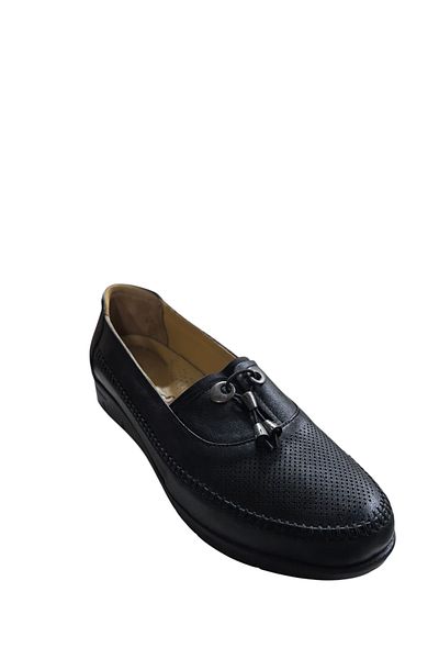 Ercan Konay 807 Genuine Leather Large Size Mother Shoes