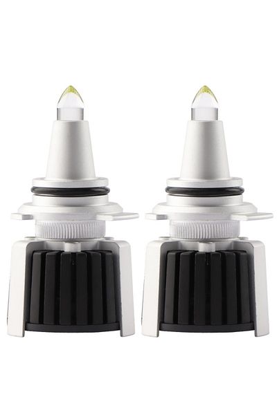 TECHSTAR Set of 2 Techstar® R10 Auto LEDs, 9012, 45w, 5000 Lumens, 6500K, AUTO, 12-24 Volts, CSP, Canbus, Alu