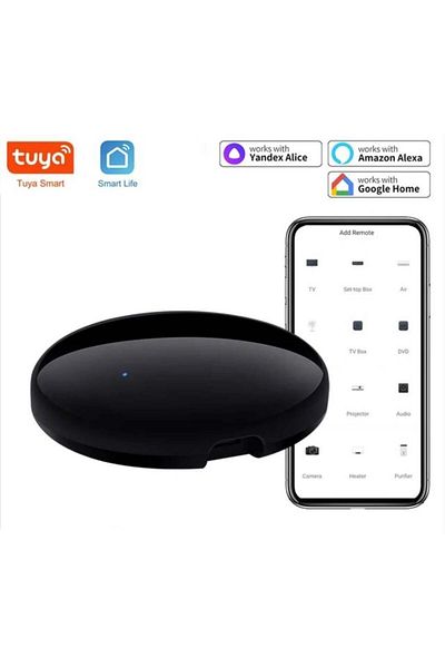 TECHSTAR ® Sl-12 Universal Smart Remote Control, Wireless, Ir, Automation, Amazon Alexa, Google Assis