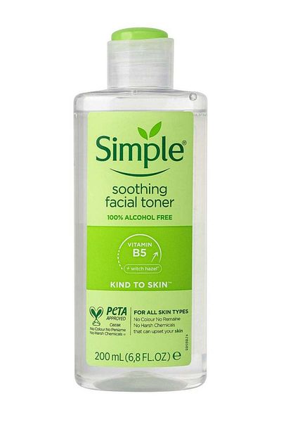 Simple Soothing Facial Toner 200ml