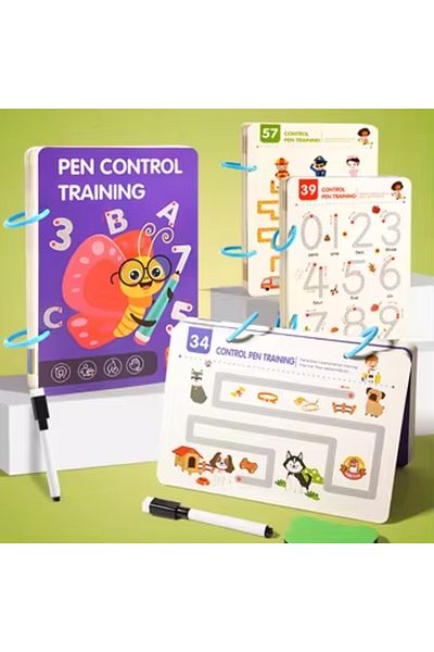 Noname Caiet de activitate reutilizabil Montessori