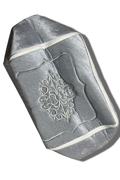 Muensu 1 Adet 60*35 Kadife İşlemeli Çeyizlik Sırma Hurç, Süslemelik, Çeyizlik...