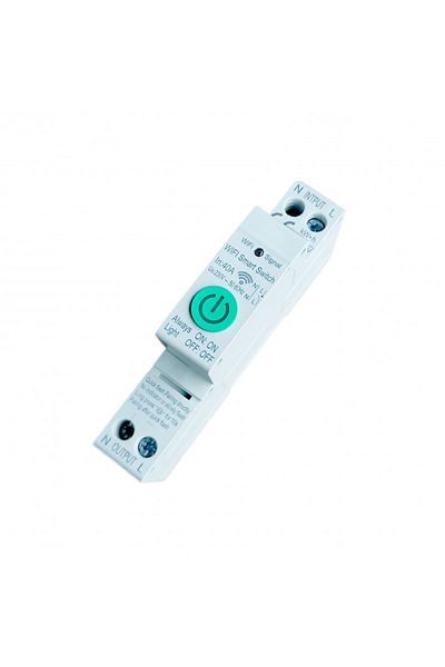 TECHSTAR ® Wifi Smart Circuit Breaker, Consumption Monitoring, Tuya/smartlife, 1p Pole, 1p N, Single
