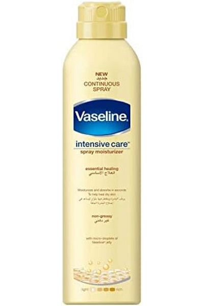 Vaseline Body Spray Essential Healing, 190 ml, Yellow, Pack of 1