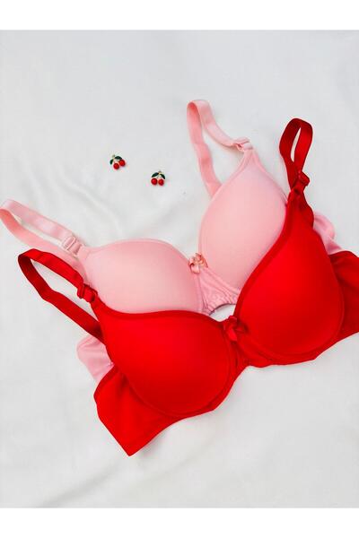 İNKO İÇ GİYİM Economical Underwire Non-Filling 2-Piece Push-Up Bra